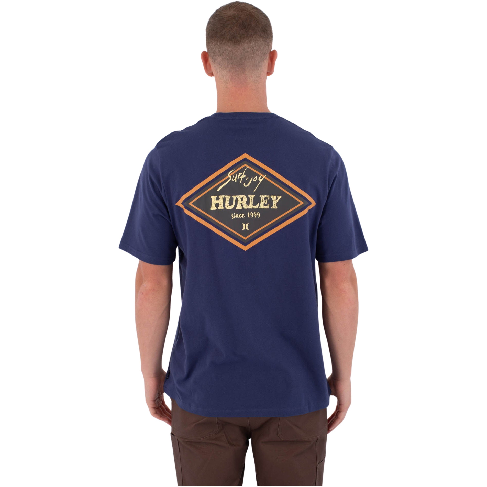 2026 Hurley Mens Printing Press Samp T-Shirt MTSEUED0017431 - Destroyer